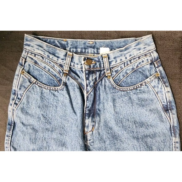 Denim - Vintage 90s‎ Marcel Dachet Denim Jeans Womens 12 W26 Blue Australia Acid Wash